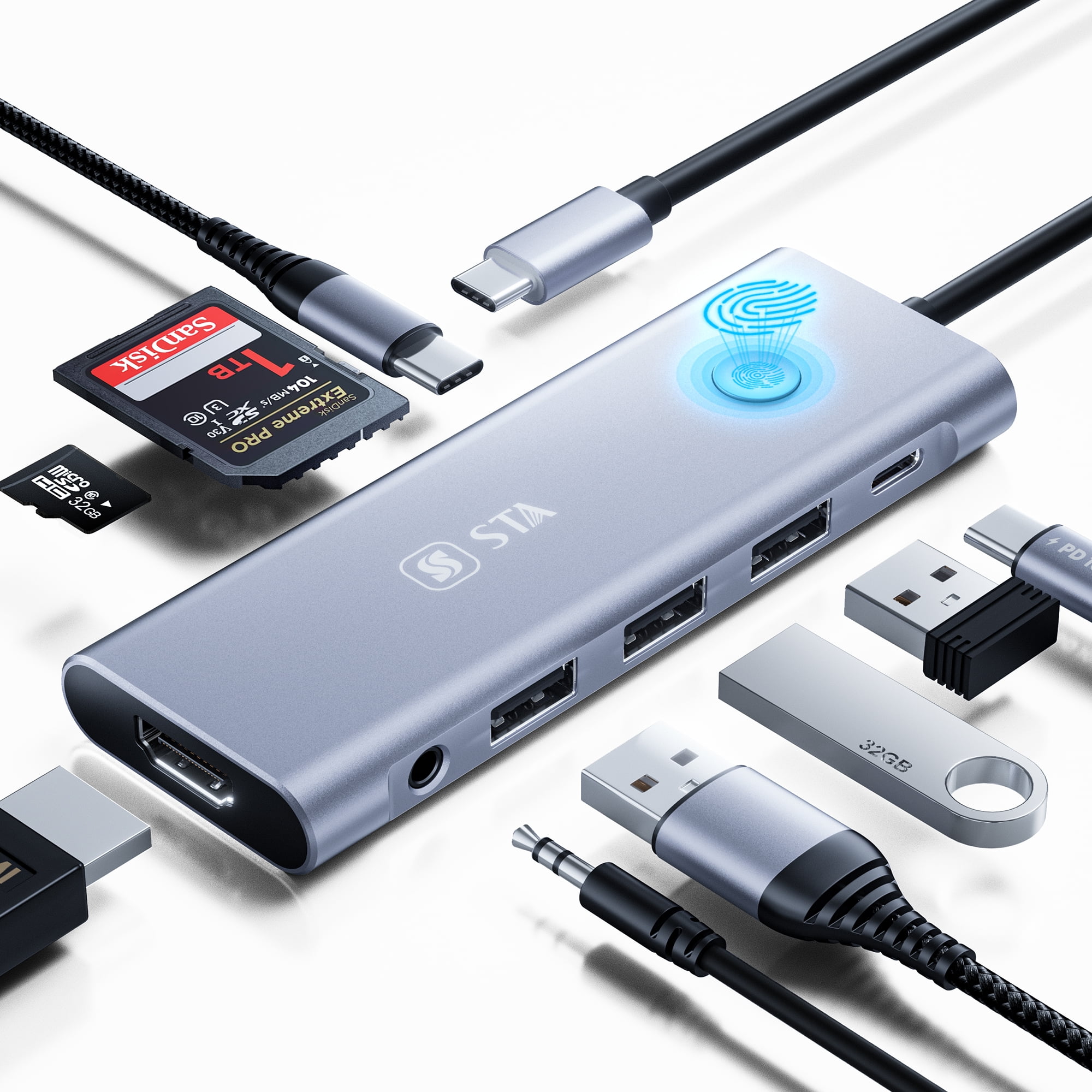 Anker 364 USB-C Multiport Hub, 10-in-1, Dual 4K HDMI, Max