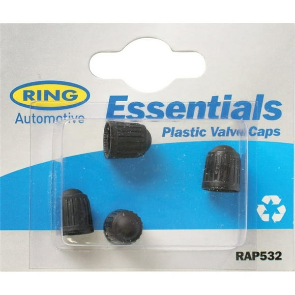 Ring Car Tyre Valve Cap (Pack of 4)