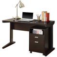 thumbnail image 1 of Bowery Hill Bureau avec Classeur Mobile en Cappuccino, 1 of 2