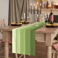 thumbnail image 2 of Table Runners 90 Inches Long Dress Scarves, Green Wood Grain Farmhouse Coffee/Dining/Kitchen Table Runner for Living Room, Ombre Rustic Retro Wooden Plank 13x90 Inch, 2 of 9