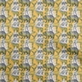 thumbnail image 1 of oneOone Cotton Poplin Gamboge Yellow Fabric Wild Dress Material Fabric Print Fabric By The Yard 42 Inch Wide, 1 of 6