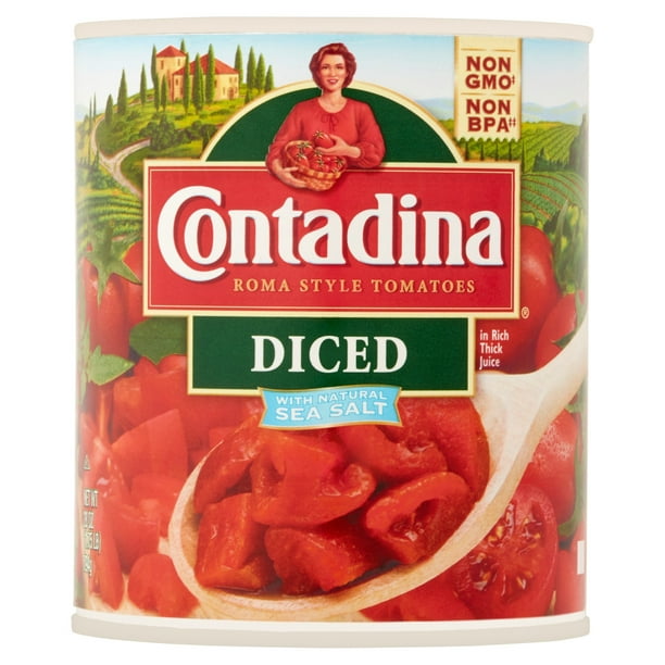Contadina Diced Roma Style Tomatoes, 28 Oz