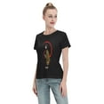 thumbnail image 4 of Women's Basic Short Sleeve T-Shirt Demon Slayer Tomioka Yiyong, 4 of 6