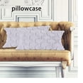 thumbnail image 3 of Funda de almohada decorativa con cremallera oculta para cama, sala de estar, regalo Gris claro 30x50cm, 3 of 9