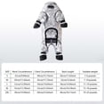 thumbnail image 3 of Dog Winter Coat with Attached Boots, Quilted Insulated Full Body Suit for Small Medium Dogs, Waterproof Reflective Puppy Snow Outfit for Outdoor Walking(M), 3 of 10
