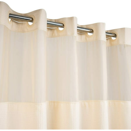 No Hooks Required Waffle Weave Shower, Waffle Weave Shower Curtain Canada