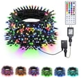 thumbnail image 1 of Luces navideñas TW SHINE que cambian de color, 66 m, 200 LED RGB, 1 of 7