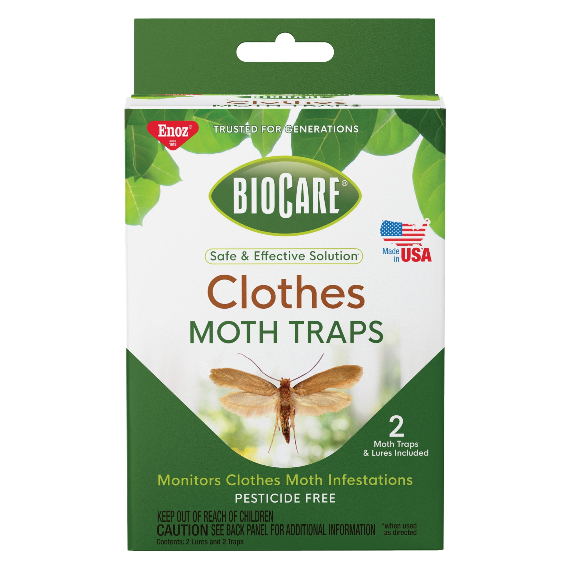 Pic-Corp Raid Clothing Moth Trap, 2 pk (CMOTHRAID)