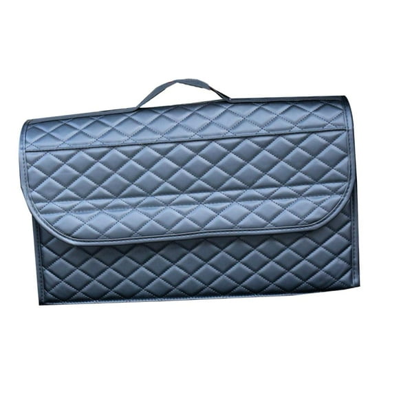 funtasica Car Trunk Organizer Box Trunk Storage Box Car Storage Bin Fits for Truck Car with Cover