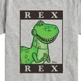 thumbnail image 3 of Toy Story 4 - Type Block Rex - Toddler & Youth Short Sleeve Graphic T-Shirt, 3 of 5