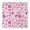 Pink Breast Cancer-1, variant on Pink Breast Cancer and Love Square Fitted Tablecloth with Elastic Edge,Square Table Cover,Washable Elastic Table Cover for Home Kitchen Party Decor 34"x34"