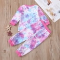 thumbnail image 5 of Zshosam Toddler Girls Clothes Baby Girl Fall Outfits Long Sleeve Sweatshirt Pants Sets Winter Sweatsuit Clothing for Girl(Light Purple,1-2 Years), 5 of 9