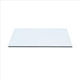 thumbnail image 1 of 20 X 60 Rectangle glass Table Top 12 Thick 1 Beveled Edge, 1 of 1