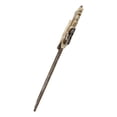 thumbnail image 4 of Inspirational Grand Elk Moose Bone Antlers with Spike Nails Faux Wood Wall Cross, 4 of 9