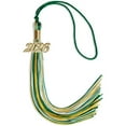 thumbnail image 6 of Endea Graduation Green/Gold/White Mixed Color Graduation Tassel with Gold Date Drop, 6 of 11