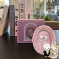 thumbnail image 3 of Anime Sanrio Hellokittys Charmmykitty Resin Rose Photo Frame Cartoon Figurines Home Ornaments Handicraft Valentine'S Day Gifttoy, 3 of 5