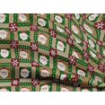 thumbnail image 4 of oneOone Rayon Green Fabric Merry Christmas Sewing Material Print Fabric By The Yard 56 Inch Wide, 4 of 5