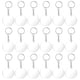 thumbnail image 1 of Juego de 60 llaveros redondos de acrílico para hacer tú mismo (llavero acrílico en blanco, llavero), 1 of 6