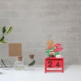 thumbnail image 2 of NICEXMAS Multi-Color Elk Calendar Holiday Decoration for Festive Home Decor, 2 of 8