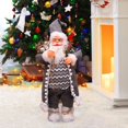 thumbnail image 3 of Muñeco de Papá Noel Tradicional de Pie Sunnimix 30 centimetros, 3 of 8