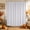 Slate Gray, variant on Brown Striped Vintage Shower Curtain, Waterproof Shower Curtains for Bathroom, Farmhouse Lines Modern Minimalist Washable Fabric Bathtub Curtain Set Bath Decor with 12 Hooks Long 72"x84"