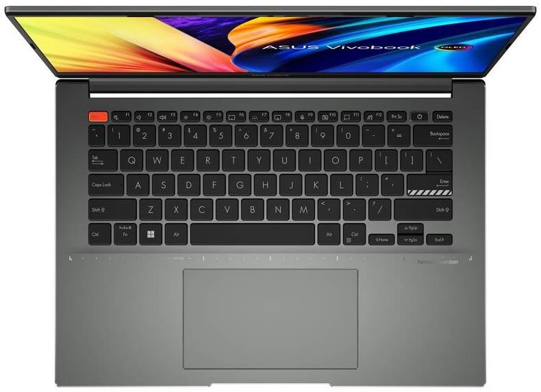 ASUS Vivobook S 14X 14.5" 2.8K OLED Intel Core i7-12700H 2.30 GHz 12GB 512GB SSD Intel Iris Xe Windows 11 Home Laptop, Black - S5402ZA-IS74
