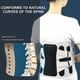thumbnail image 2 of Medical Lumbar Back Support Belt Waist Support Brace Lumbar Support for Back Pain Relief Herniated Disc Sciatica Scoliosis, 2 of 5