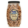 Utz Braided Twists Honey Wheat Pretzels, 24 oz Barrel