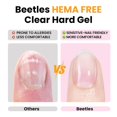 thumbnail image 2 of Beetles Builder Gel for Nails, Clear 30g 9 in 1 HEMA-Free Hard Gel for Nail Extensions and Strengthening, 2 of 6