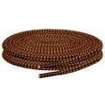thumbnail image 2 of Endoto Shoelaces for Merrell Moab Boots Replacement Round Shoe Laces Hiking Running Shoes Strings(Color:Brown&OrangeCombo,Size:56Inch), 2 of 6