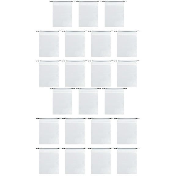 WORGEOUS 22 Pcs  Large Capacity Toy Storage Bags Multi-purpose Sundries Storage Bags