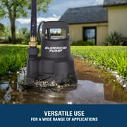 Superior Pump 91006 1/4 Horsepower Multi-Use Submersible Utility Pump