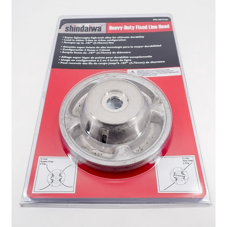 GENUINE SHINDAIWA METAL HEAVY DUTY FIXED LINE HEAD 80794A