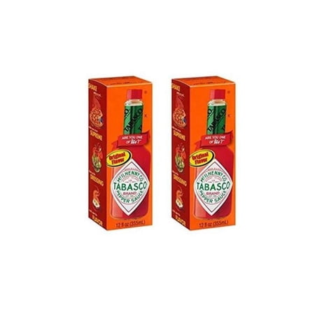 Tabasco Original Pepper Sauce, 12 FL OZ (Pack of 3)