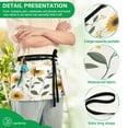 thumbnail image 4 of Yayeee Waist Apron with Pockets for Cooking Waterproof Half Server Aprons, Sunflower Pattern, 4 of 7