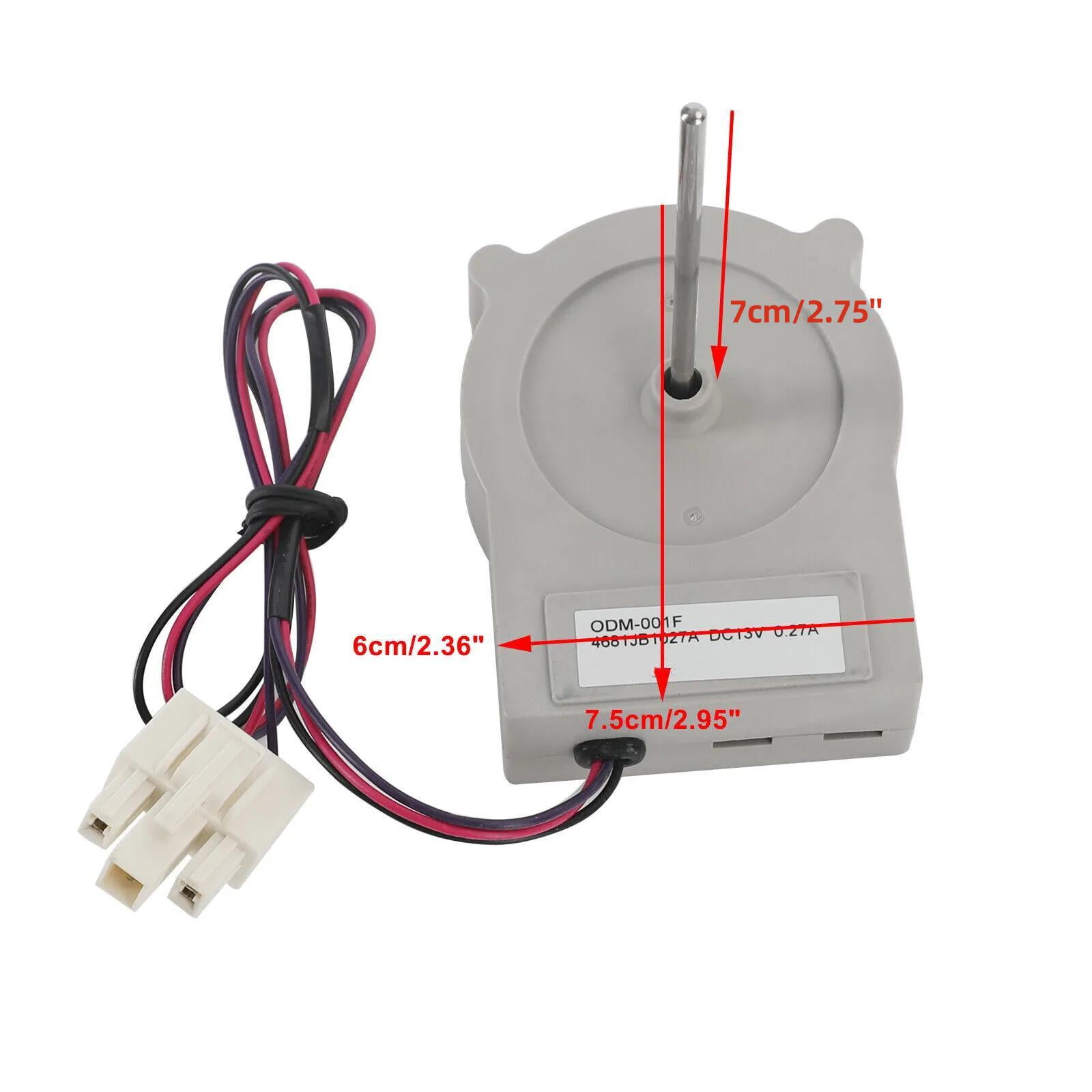 Refrigerator Accessory Compatible DC Fan Motor 4681JB1027A with Excellent Quality for LG, Kenmore