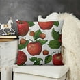 thumbnail image 2 of SHANXI Decorative Throw Pillow Covers for Couch Sofa Cases Invisible Zipper Plush Fabric Ideal for Living Room Bedroom Chair Seat Car Office 20x20in, 2 of 5