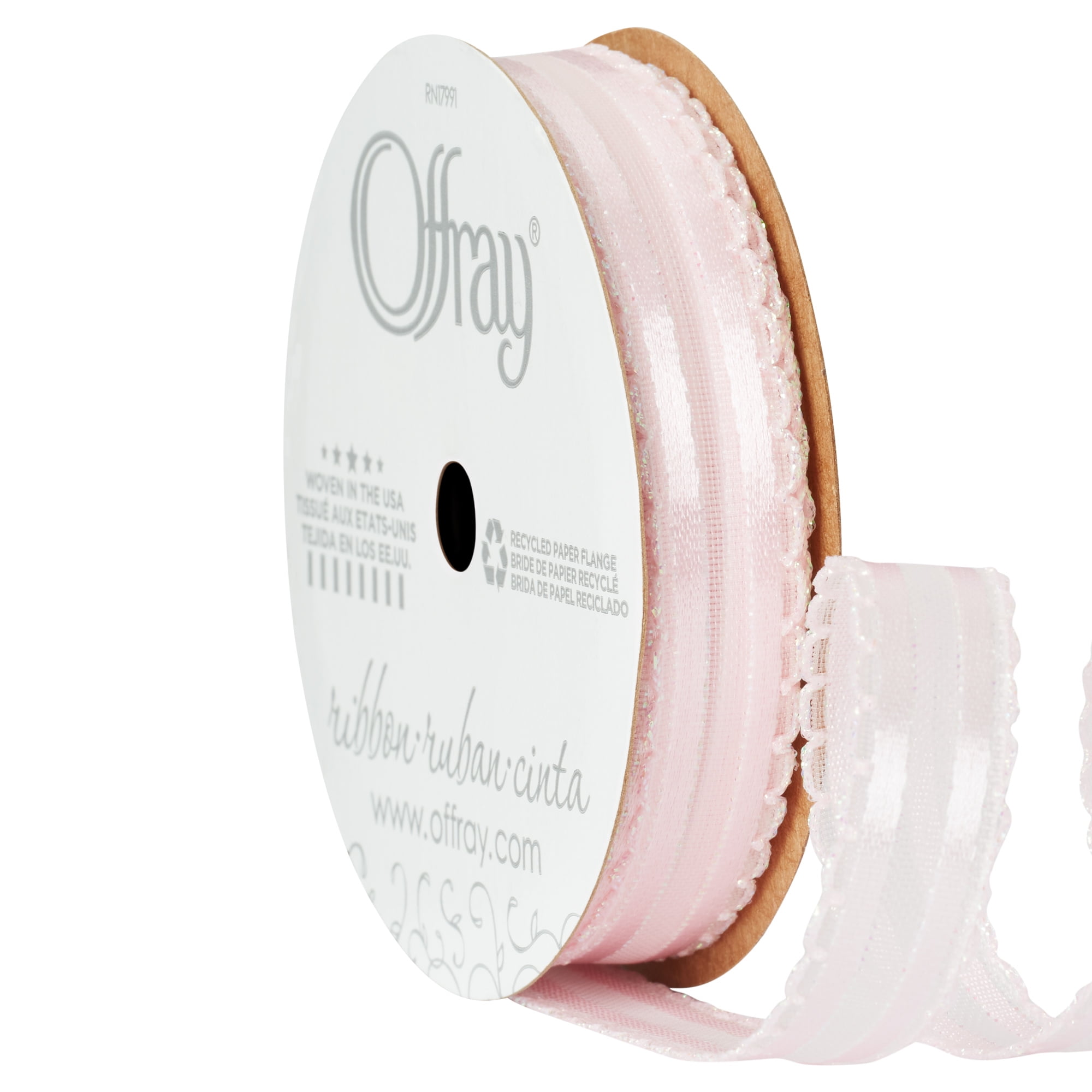 Offray Hot Pink Luxe Ribbon - 1.5 in