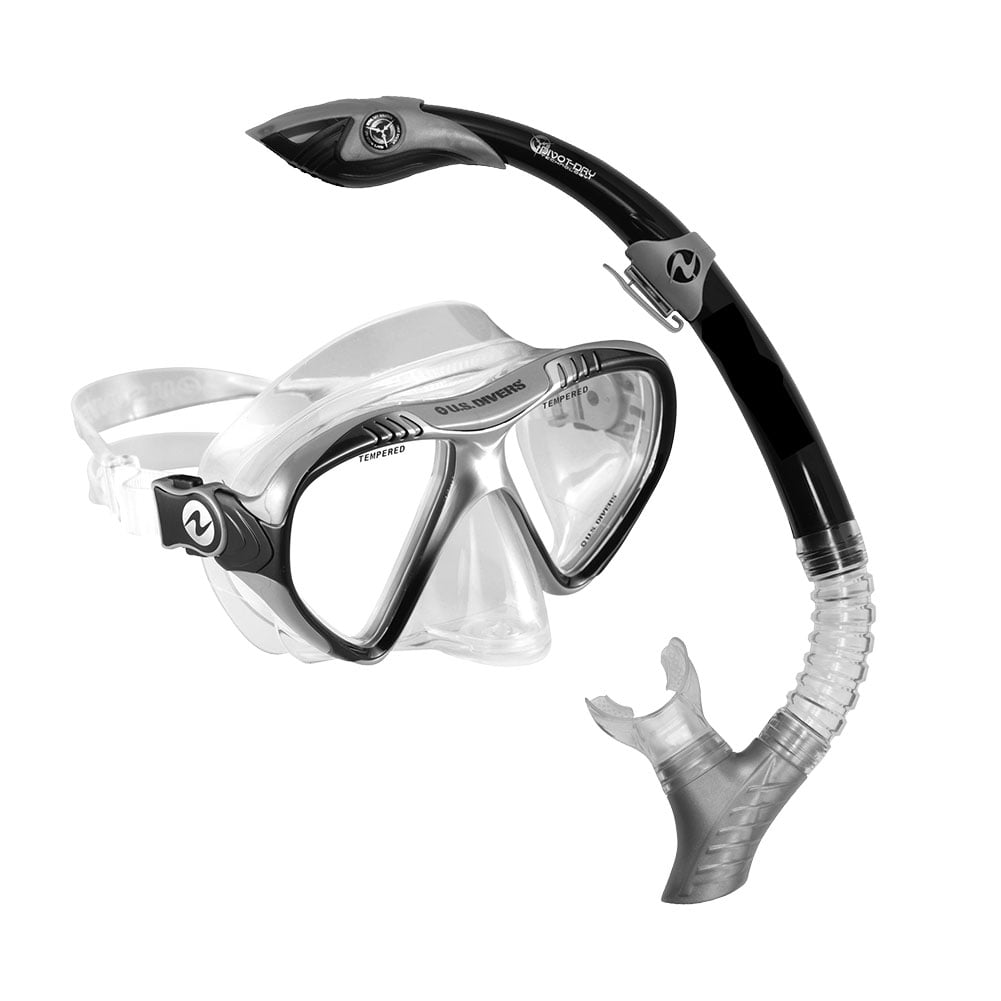 Magellan LX Mask/Atlantis LX Snorkel-Black 