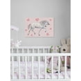 thumbnail image 6 of Marmont Hill Cute Floral-haired Unicorn Canvas Wall Art, 6 of 7