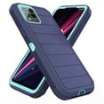 thumbnail image 3 of Asuwish Compatible with T-Mobile Revvl 6 Pro/6X Pro 5G Phone Case Hybrid Rugged Shockproof Hard Protective Drop Proof Full Body Heavy Duty Mobile Cell Cover for Tmobile Revel X Tmo Women Men Blue, 3 of 6