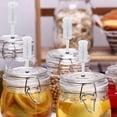 thumbnail image 4 of Fermentation Lids Airlock Kit With 6stopper, Locks Fermentation Airlock Beer Wine Kombucha Brewing, 4 of 5