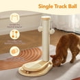 thumbnail image 6 of Vibrant Life 17.5 Inch Cat Scratching Post with Sisal Pad and Ball Track for Kitten, 6 of 9