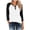 Black#1, variant on Fesfesfes Women's Comfortable Blouse Practical Elegant Three-quarters sleeve Button Decoration Lape Tops Fashionable for Casual Daily Wear(Gray#1,XL)