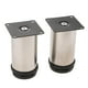 thumbnail image 1 of Patas de cocina de acero inoxidable para muebles de 2 pulgadas de diámetro redondo para gabinetes, sofás, 12cm, 1 of 7
