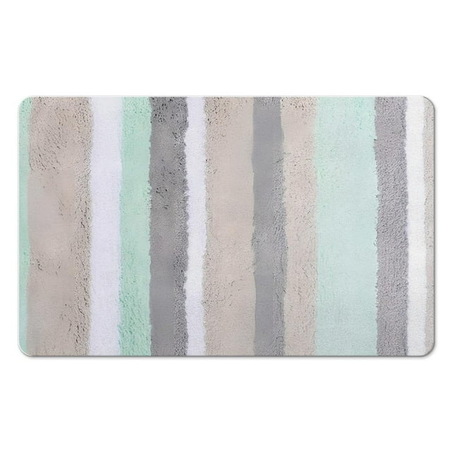 Luxury Non-Slip Bathroom Rugs Bath Mat, 20x32 in - Ultra Soft Fluffy Microfiber Shower Rug, Quick Drying, Machine Washable Perfect for Tub, Bathroom, and Shower