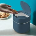 thumbnail image 2 of Bfogop Bathroom Trash Can with Lid, Garbage Can, Small Trash Bin Waste Basket with Pop-Up Lid for Kitchen, Bedroom, Living Room, Office, 2 of 6
