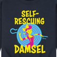 thumbnail image 3 of Toy Story - Self Rescuing Damsel - Men's Crew Neck Fleece Pullover, 3 of 5