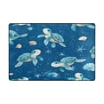 thumbnail image 2 of Non-Slip Area Rug 36"x24" Indoor Washable Floor Mats Carpet Printed for Living Room, Bedroom, Home Decor Cute Turtles Pattern, 2 of 7