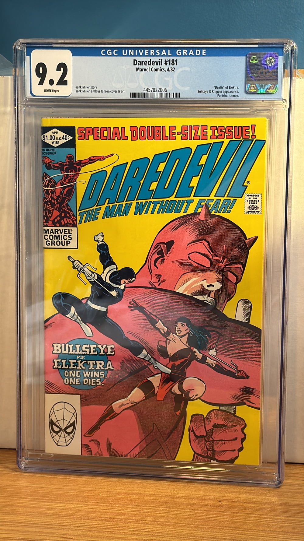 Cover of Daredevil #181